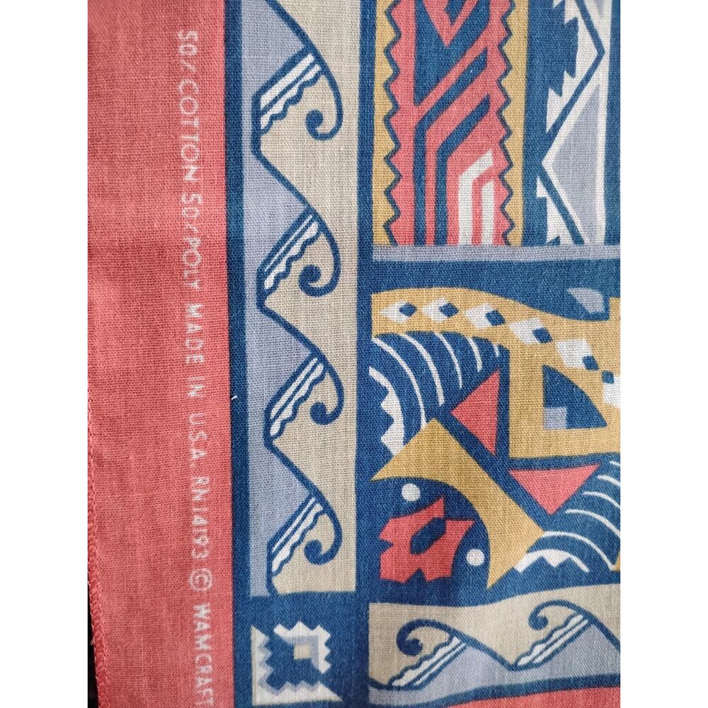 Vintage Native American Wamcraft Handkerchief - Picture 3 of 5